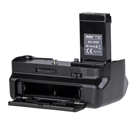 Batteriegriff für Canon EOS 100D/SL1 mit IR-Fernauslöser Ersatz für BG-100DH