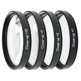 ayex Close up Makro Linsen Set 37mm - 4 teilig (+1, +2, +4, +10)