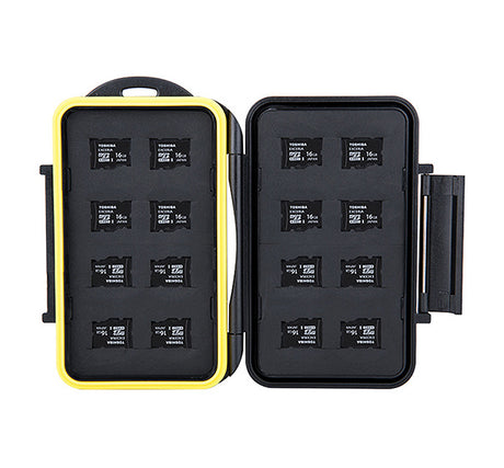 Speicherkarten Schutzbox Memory Card Case für 16 Micro SD Karten (MC-MSD16)