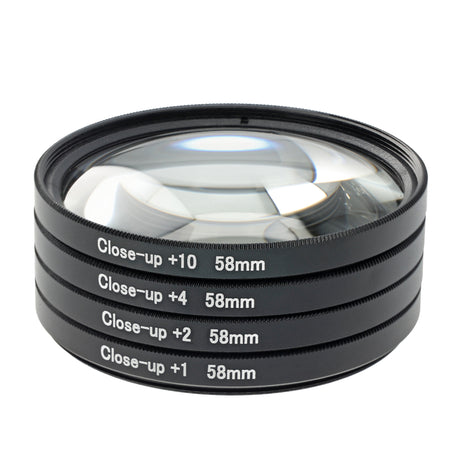 ayex Close up Makro Linsen Set 52mm - 4 teilig (+1, +2, +4, +10)