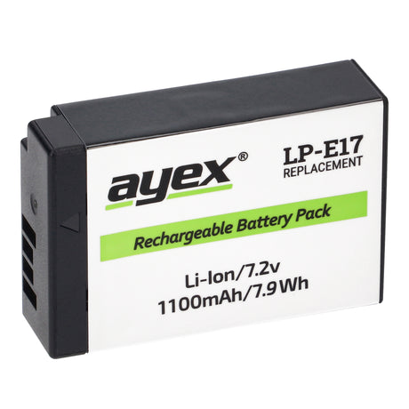 LP-E17 Akku für zB Canon RP R100 R50 R8 77D 750D 760D 800D 850D M3 M5 M6 Mark II