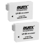 Batteriegriff Set für Canon EOS 550D 600D 650D 700D + 2x LP-E8 Akku wie BG-E8