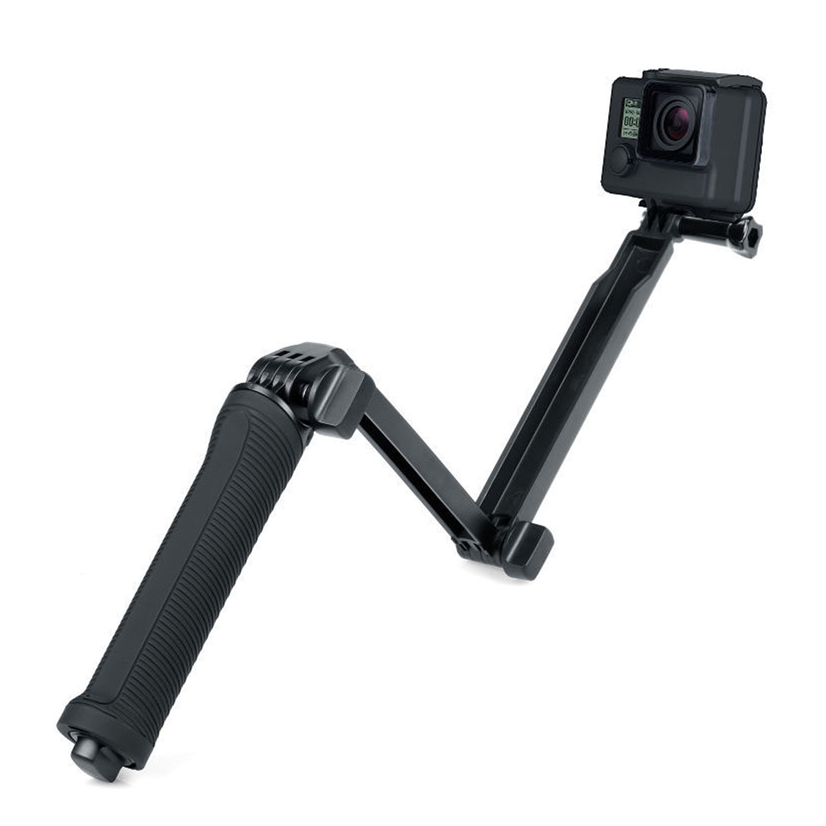 Selfie Stick Monopod mit Stativständer für GoPro & DJI Actionkameras dynamische Aufnahmen