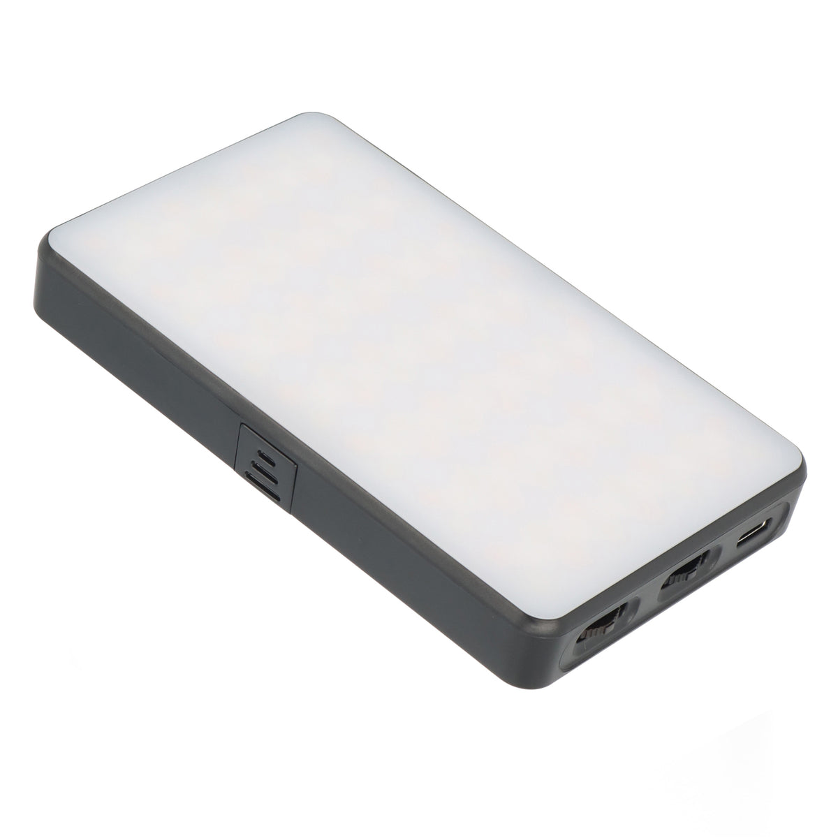 Vielseitige RGB LED Videoleuchte mit 20 Lichteffekten LCD-Display & integriertem Akku