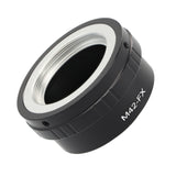 Objektivadapter für M42 Objektiv an Fuji FX Mount Kameragehäuse