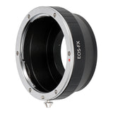 Objektivadapter für EOS EF/EFS an Fuji FX Mount Kameragehäuse