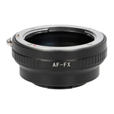 Objektivadapter Sony AF Objektive an Fuji FX Mount Kameragehäuse