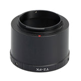 Objektivadapter T2-Objektive an Fuji FX Mount Kameragehäuse