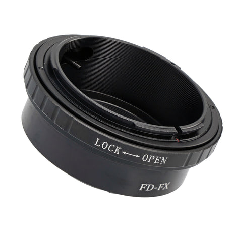Objektivadapter Canon FD an Fuji FX Mount Kameragehäuse