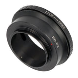 Objektivadapter Canon FD an Fuji FX Mount Kameragehäuse