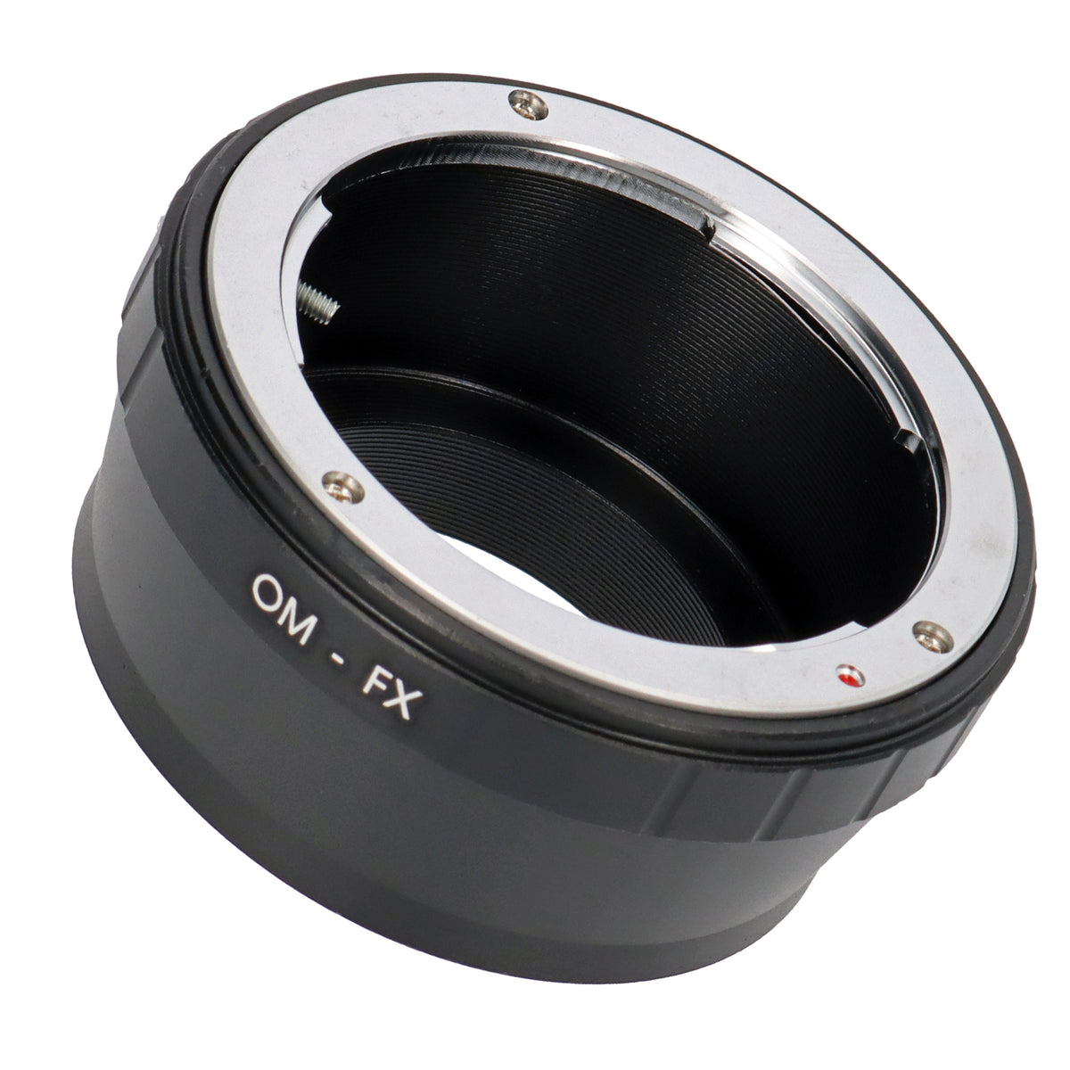 Objektivadapter Olympus OM an Fuji FX Mount Kameragehäuse