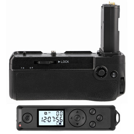 Batteriegriff für Nikon Z7 II & Z6 II inkl. Timer Fernauslöser ersetzt MB-N11 Kamera Hochformat Handgriff