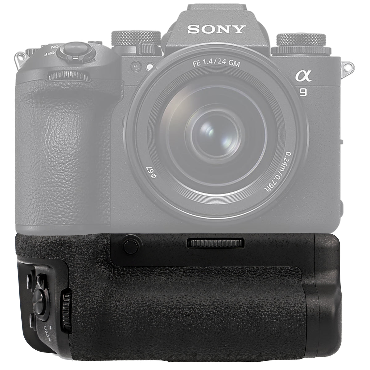Batteriegriff für Sony A9 III & A1 II ersetzt VG-C5 Kamera Hochformatgriff Multifunktions Handgriff