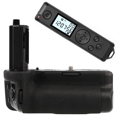 Batteriegriff für Sony A9 III & A1 II ersetzt VG-C5 mit Timer-Fernauslöser Hochformat Multifunktions Handgriff