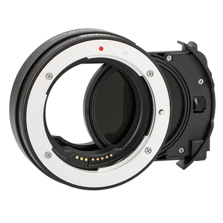 Objektivadapter mit Drop-In ND Filter für Canon EF-S Objektive an EOS RF Mount Autofokus EFTR-II