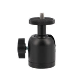 Mini Metall Kugelkopf 1/4 Zoll - Universal Kugelkopf mit 360° Drehung für Kamera & Zubehör