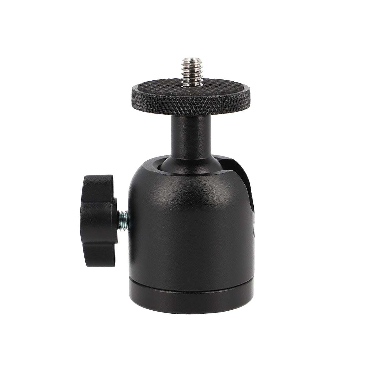Mini Metall Kugelkopf 1/4 Zoll - Universal Kugelkopf mit 360° Drehung für Kamera & Zubehör