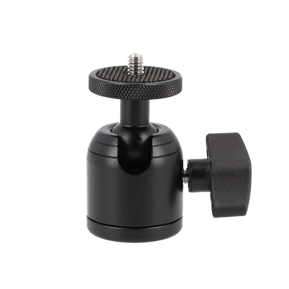 Mini Metall Kugelkopf 1/4 Zoll - Universal Kugelkopf mit 360° Drehung für Kamera & Zubehör