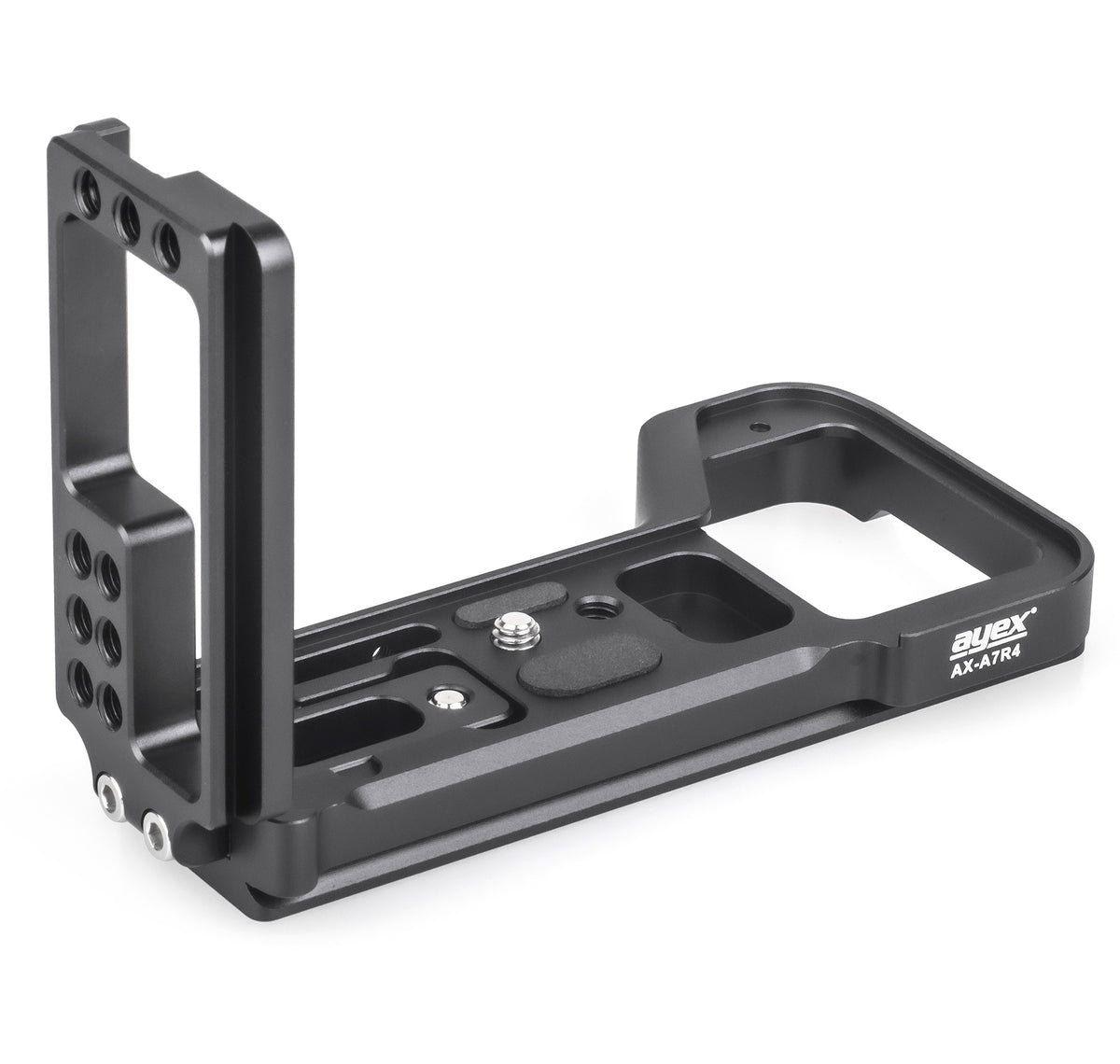 Hochformat L-Platte für Sony A7R4 & Arca Swiss 1/4" Stativgewinde stabile Aluminiumlegierung