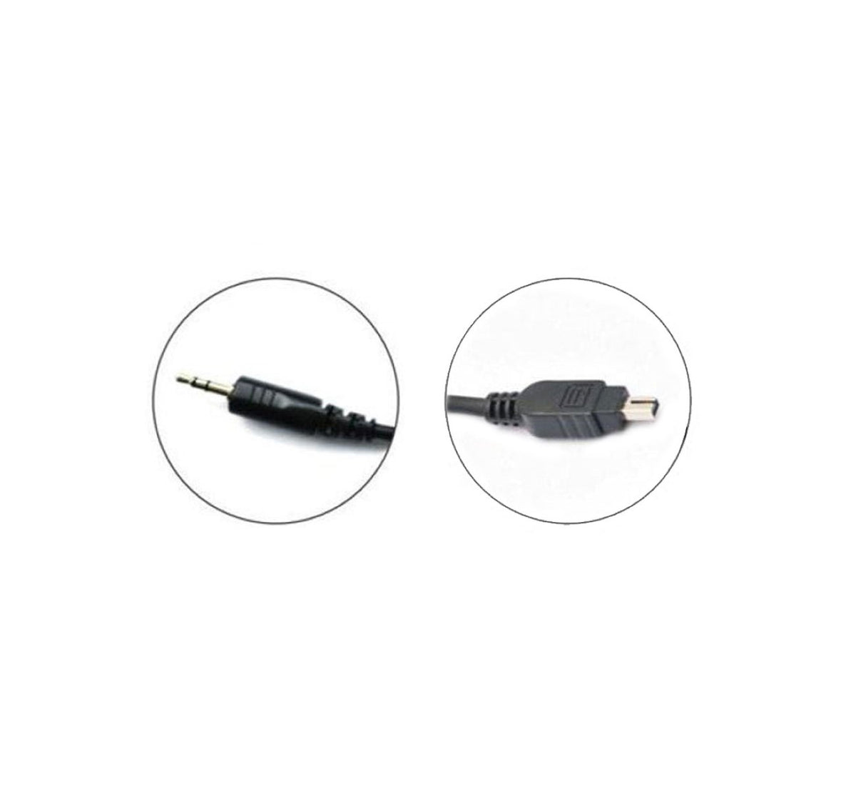 Adapterkabel für Nikon (DC1) N6, für z.B. Nikon D80 & Nikon D70(s) Kurzes Kabel 5cm