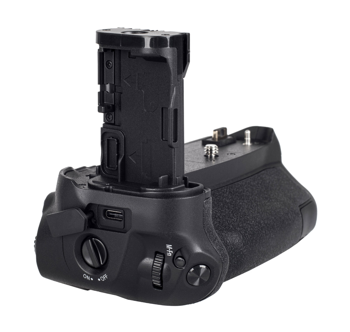 Batteriegriff Set für Canon EOS R Ra Handgriff mit Ladefunktion + 2x LP-E6N Akkus Inkl. USB-C Netzteil