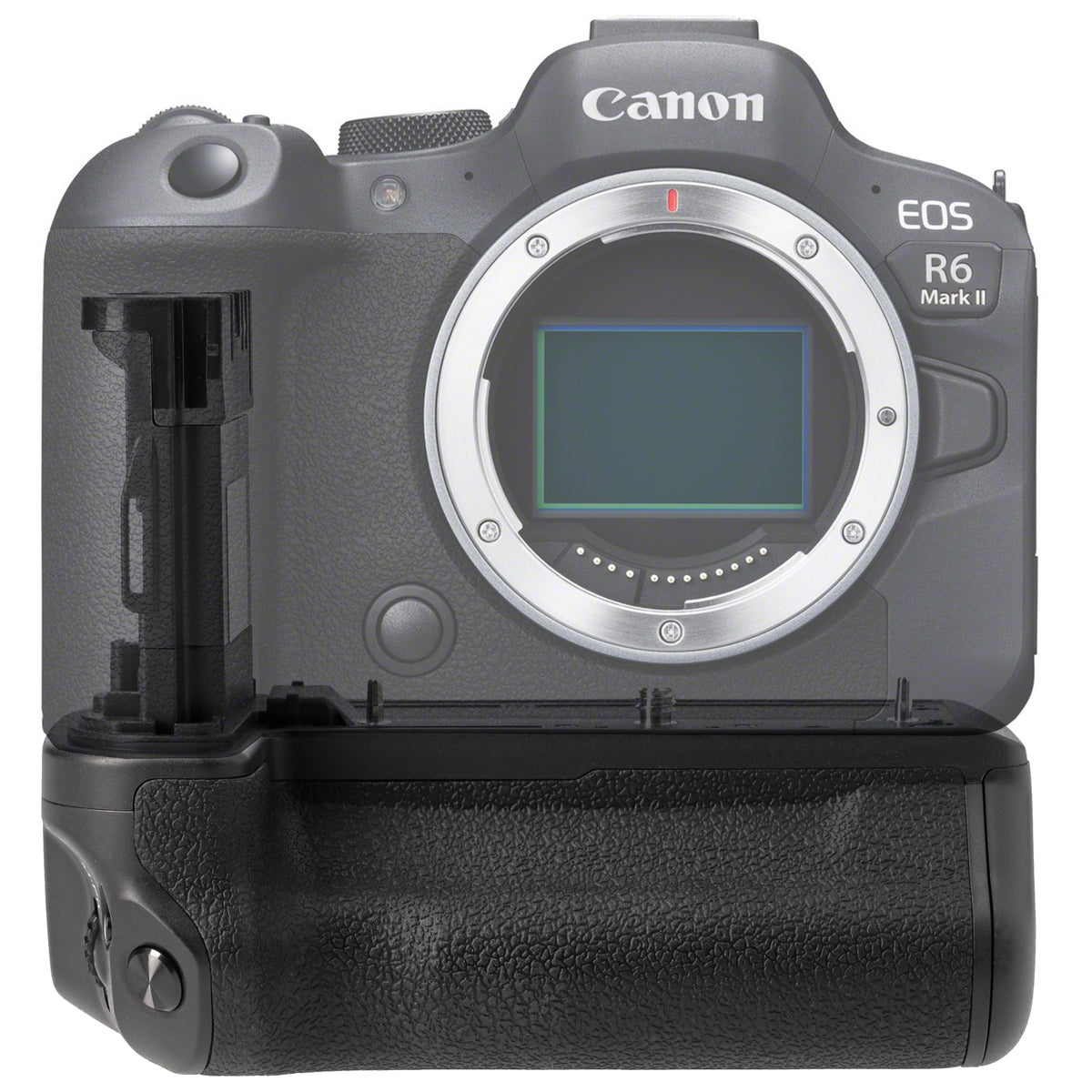 Batteriegriff für Canon EOS R5 R6 R6 Mark II wie BG-R10 kompakter Handgriff bequemer & sicherer Halt