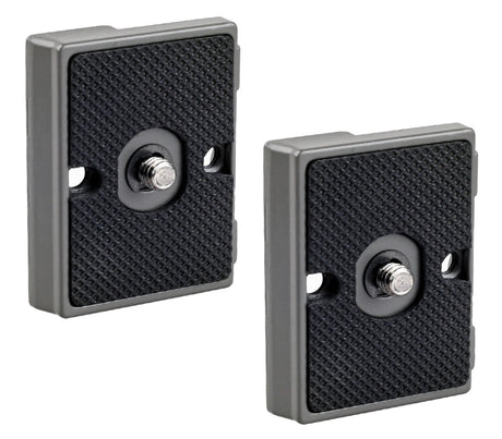 2 Stück Adapterplatte Schnellwechselplatte für Manfrotto RC2 System 200PL-14