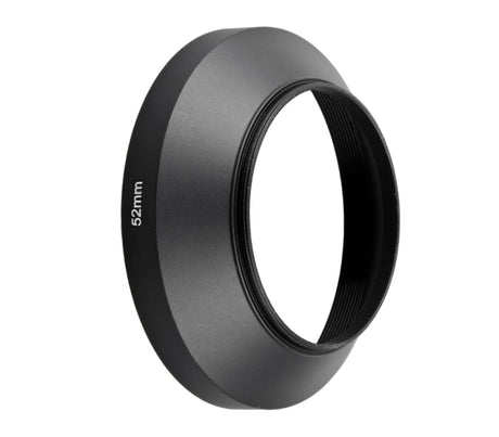 ayex Aluminium Weitwinkel Gegenlichtblende 52mm Schraubgewinde