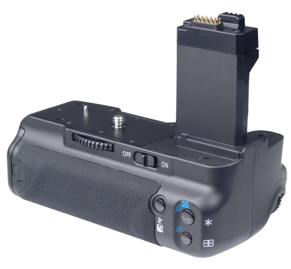 Batteriegriff Set für Canon EOS 1000D 500D 450D + 2x LP-E5 Akku wie BG-E5