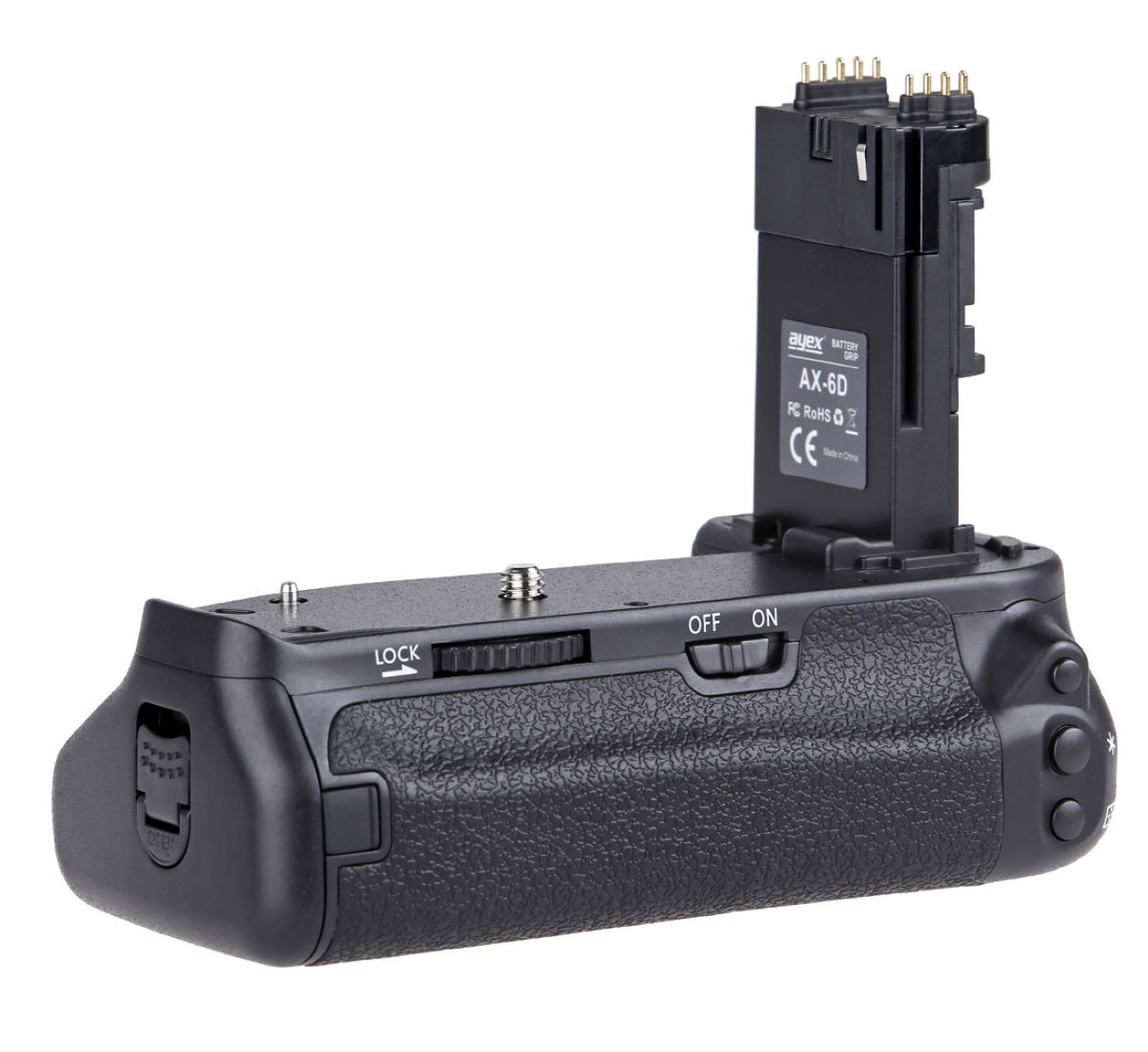 Batteriegriff für Canon EOS 6D Ersatz für BG-E13 Optimal für Hochformat