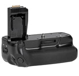 Batteriegriff Set für Canon EOS 760D 750D IX8 T6S T6I + 2x LP-E17 Akku + 1x USB Dual Ladegerät wie BG-E18
