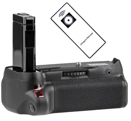 Batteriegriff für Nikon D5500 D5600 mit IR-Fernauslöser Ersatz für MB-D5500