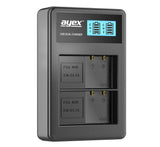 Batteriegriff Set für Nikon D850 wie MB-D18 + 2x EN-EL15B Akku + 1x USB Dual Ladegerät