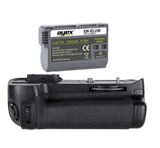 Batteriegriff Set für Nikon D7100 D7200 ersetzt MB-D15 + 1x EN-EL15B Akku