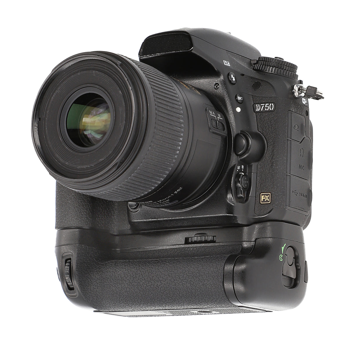 Batteriegriff für Nikon D750 Ersatz für MB-D16 Akkugriff Optimal für Hochformat
