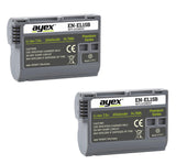 Batteriegriff Set für Nikon D600 D610 wie MB-D14 + 2x EN-EL15B Akku + 1x USB Dual Ladegerät