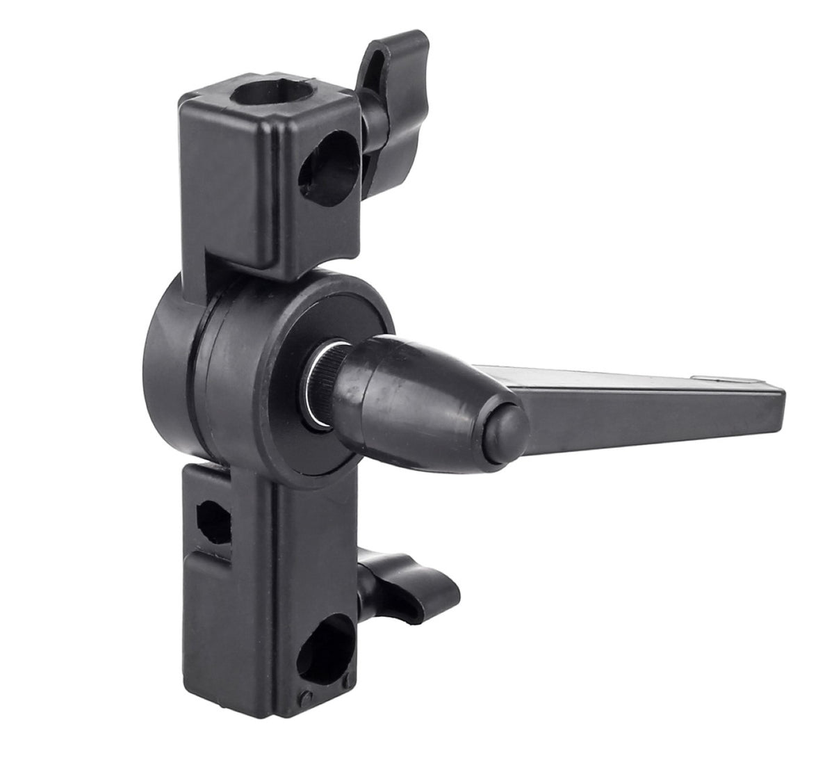 Multi-Neiger für Lampenstative Softboxen Reflexschirme mit 3-Wege-Spigot und Schirmhalter GP-25