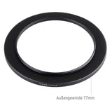 Step Up Ring 77mm-95mm Reduzierring Adapterring Universal passend