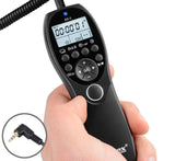 Timer Fernauslöser AX-3 E3 Canon EOS R R6 RP 90D 2000D 850D M6 Intervallauslöser Timelapse Bulb Serienaufnahme