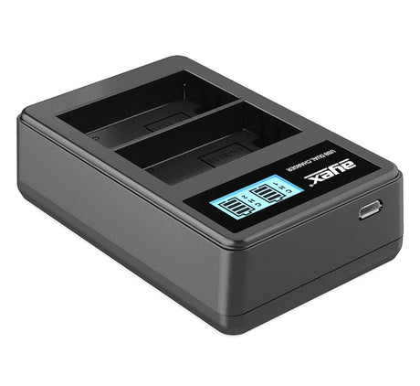 ayex Power Set mit 2x EN-EL3E Akku + 1x USB Dual Ladegerät für z.B. Nikon D700 D300s D200 D100 D90