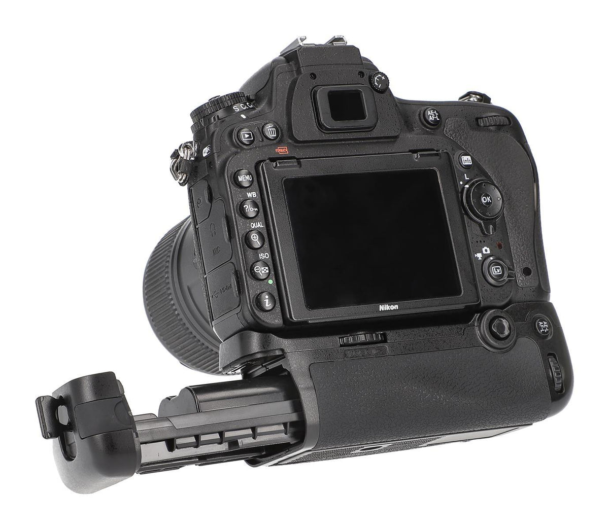 Batteriegriff Set für Nikon D750 wie MB-D16 + 2x EN-EL15B Akku + 1x USB Dual Ladegerät
