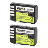 Batteriegriff Set für Panasonic Lumix G9 ersetzt DMW-BGG9 + 2x BLF-19E Akkus + USB Dual Ladegerät