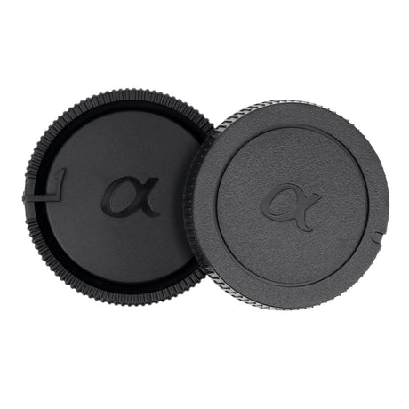 Kameragehäusedeckel & Objektivrückdeckel Set für Sony A-Mount – Schutzkappen für Kamera & Objektiv