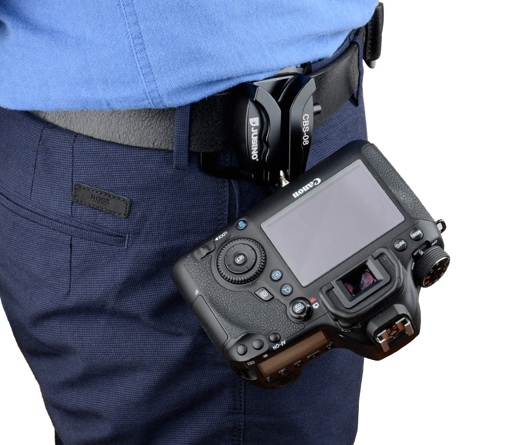 JUSINO CBS-08 stabiler Kamerahalter Holster für Gürtel