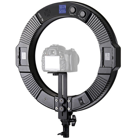 ayex Dimmbare 18 Zoll LED Ringleuchte 3200K-5600K B-Ware