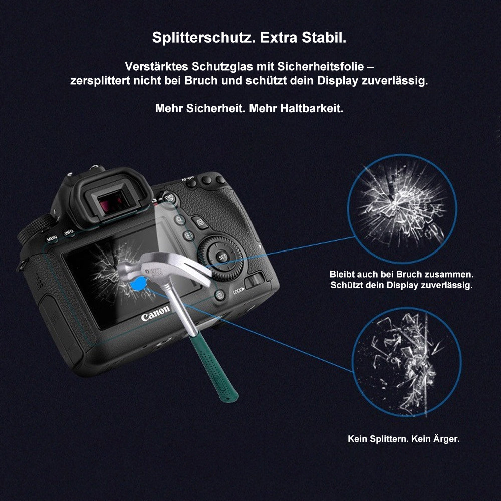 Display- & Objektiv-Schutzglas für DJI Osmo Action 5, Action 5 Pro – 9H gehärtetes Glas, Komplettschutz-Set - 2er pack