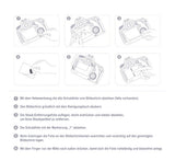 Display- & Objektiv-Schutzglas für DJI Osmo Action 5, Action 5 Pro – 9H gehärtetes Glas, Komplettschutz-Set - 2er pack