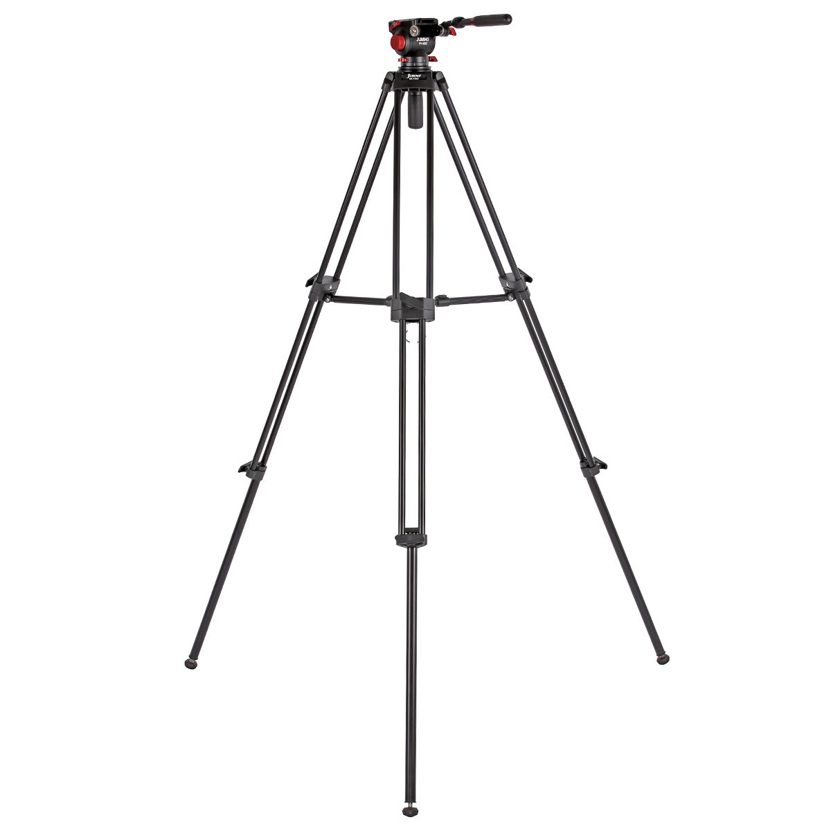 JUSINO Profi Video-Stativ bis 150cm Höhe 18kg belastbar + Tasche Hydraulik-Videokopf B-Ware