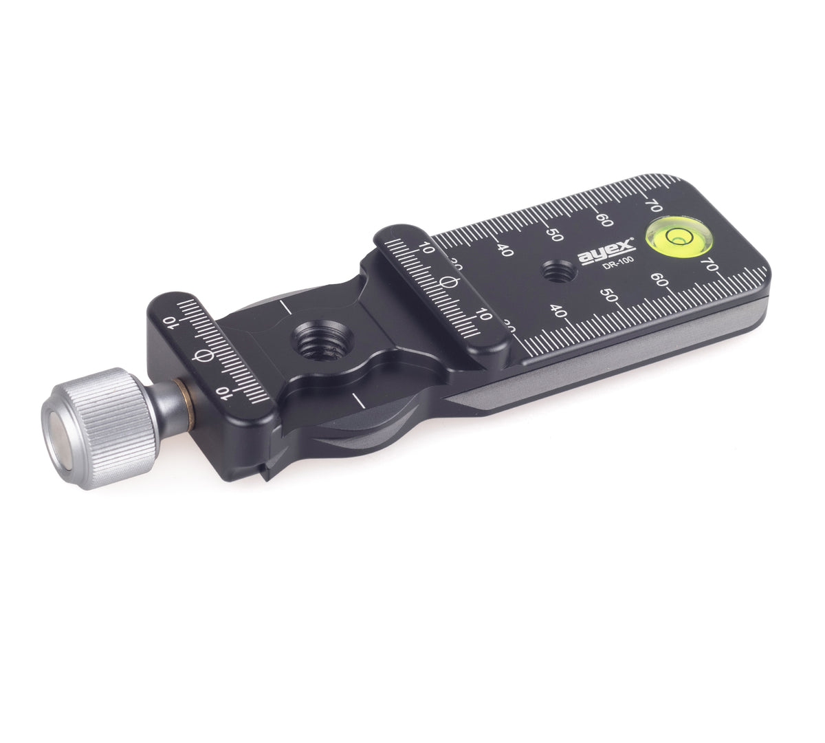 Einstellschlitten Makroschiene Klemme+Schraubkopf DSLR-Kameras Stativköpfe Arca-Swiss CHC Aluminium 100cm