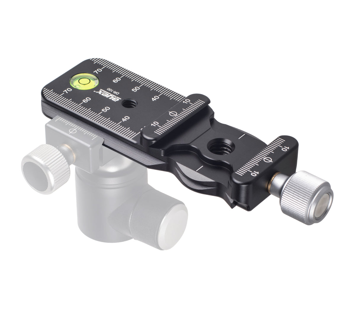 Einstellschlitten Makroschiene Klemme+Schraubkopf DSLR-Kameras Stativköpfe Arca-Swiss CHC Aluminium 100cm